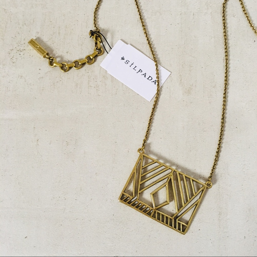 SILPADA Gate Necklace